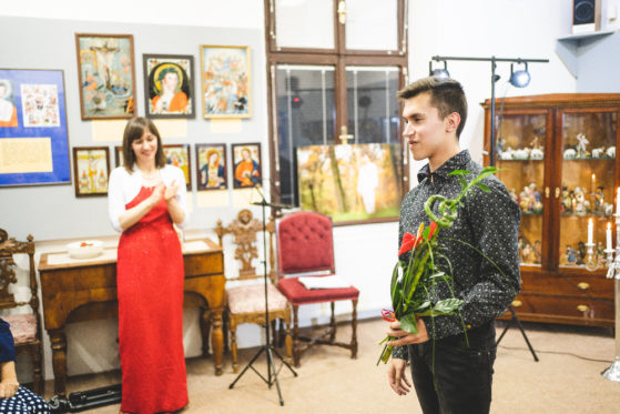 Pavel Vondráček after the Love Stories Tour show in Poděbrady, 2019